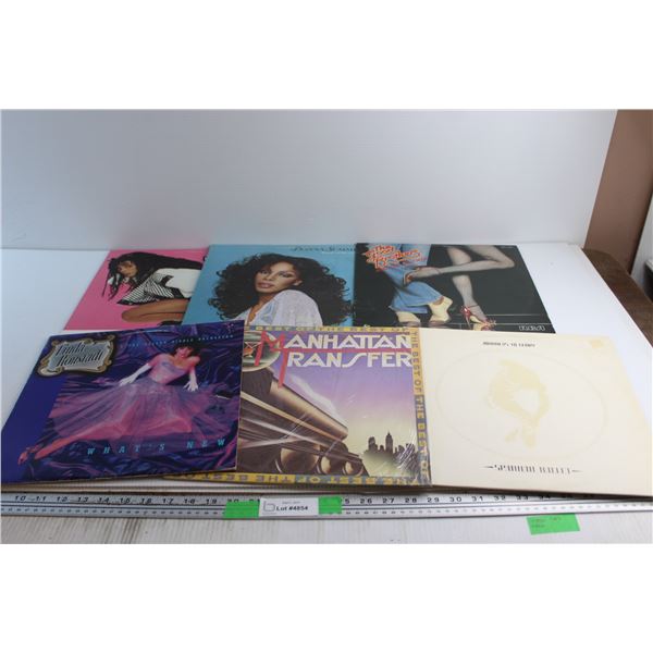 (6) Assorted Vinyl Records - The Good Brothers, Bonna Summer and Linda Ronstadt