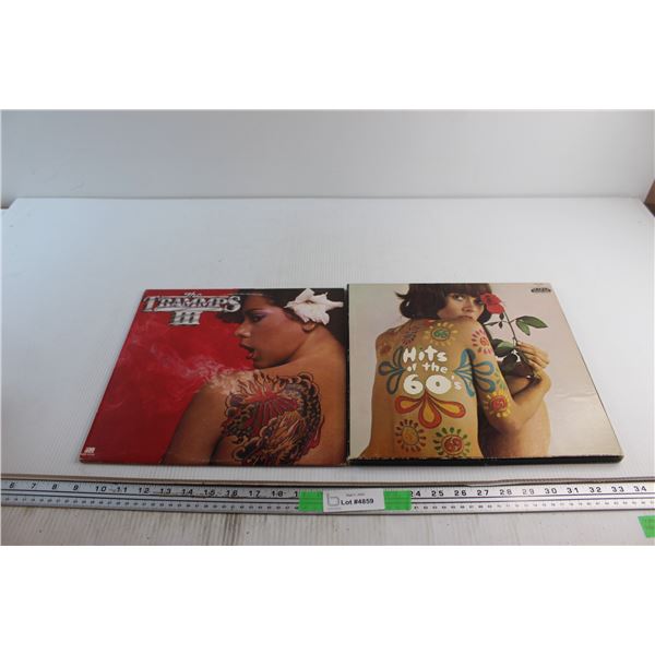 (2) Vinyl Records - The Tramps III and Hits of the 60s