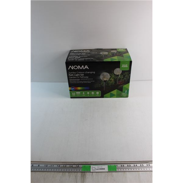 Noma Jumbo Colour Changing Path Light Set - Untested