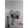 Image 3 : Noma Jumbo Colour Changing Path Light Set - Untested
