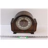 Image 1 : Enfield Wood Mantle Clock - 11" x 9", as is