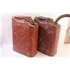 Image 6 : (2) Metal Gasoline Cans - 19" x 13" x 8" - Some Wear