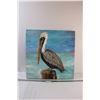 Image 1 : * Pelican Print on Canvas - 24" x 24"