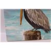 Image 3 : * Pelican Print on Canvas - 24" x 24"