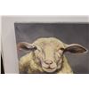 Image 2 : * Sheep Print on Canvas - 36" x 36"