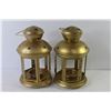 Image 5 : *Box of Wedding Decor - Tea Light Lanterns - (2) Gravel Containers - Glass Pieces w/Snowflakes Etche