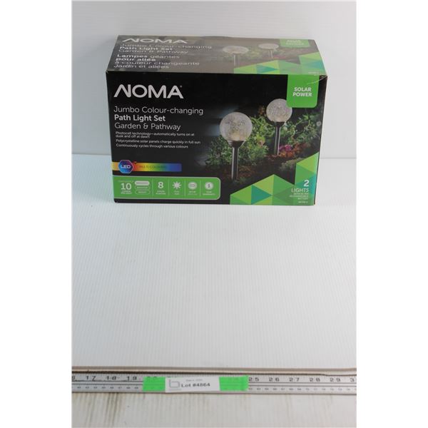Noma Jumbo Colour Changing Path Light Set - Untested