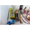 Image 3 : Steel Wool, (3) Craft Wires, Assorted Glass Crafting Liquids and Assorted Items