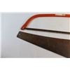 Image 2 : Bow Cut Saw and Disston Hand Saw 26''