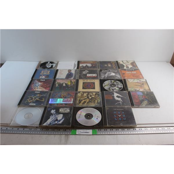 (24) Assorted CDs - Elle King, 1966 Classic Rock and Quiet Riot