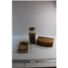 Image 1 : The Fine Eternal Book, Wooden Jewelry Drawer and Storage Jar with Artificial Strawberries