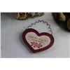 Image 2 : Barn Styled Tea Pot, Chicken Nest Candle Holder and Assorted Decorations