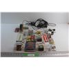 Image 1 : Assorted Drill Bits, Sanding Tubes, Assorted Cords and Assorted Hardware