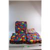 Image 1 : (3) Chair Cushions and (2) Valances