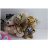 Image 2 : (5) Plush Toys - Dog, Horse and Leopard