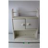 Image 1 : Bathroom Wall Cabinet w/ Towel Rod - 19" x 6" x 24" High