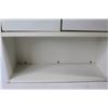 Image 2 : Bathroom Wall Cabinet w/ Towel Rod - 19" x 6" x 24" High