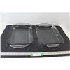 Image 1 : (2) Glass Casserole Dishes - One Is Anchor Hocking