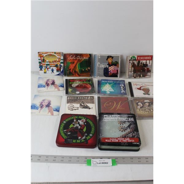 (14) Assorted CD's - Christmas, Country