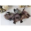 Image 2 : Bat Plushie Stuffy, (2) Leopard Plushies