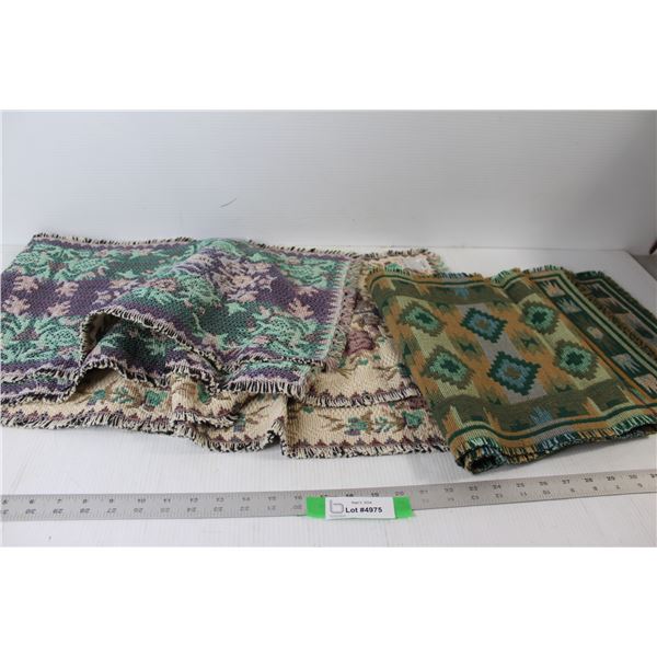 (2) Runner Mats Rugs