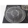 Image 2 : (2) Glass Divided Serving Trays, Glass Bowl