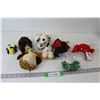 Image 1 : Parachuting Monkey, (6) Stuffy Plushies, Mini Dress and Hat