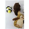 Image 2 : Parachuting Monkey, (6) Stuffy Plushies, Mini Dress and Hat