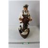 Image 1 : Captain Sailing Boating Garden Decoration