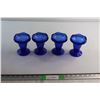 Image 1 : Anchor Hocking Cobalt Blue Sundae Cups