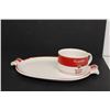 Image 2 : (2) Campbell's Serving Trays and (2) Campbell Soup Mugs