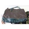 Image 3 : Ladies Purse - Round Cloth Table Cloth - Zippered Cloth Shoulder Bag