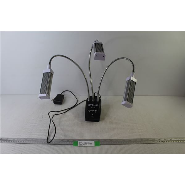 Clip-on Full Spectrum Grow Light (working)
