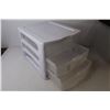 Image 2 : Sterilite 3 Drawered Organizer - Gracious Living Tote