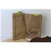 Image 2 : Pizza Paddle - Hanging Cloth Shelf - Jute Bag w/Handles