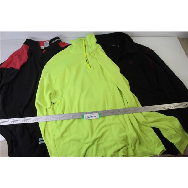 Hurley Zippered Sweat Shirt (size XL) - Rossignol Sweat Shirt (size XL) - MA/S/E/R Sweat Shirt