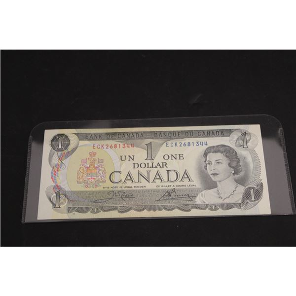 Canadian $1 Bill-1973