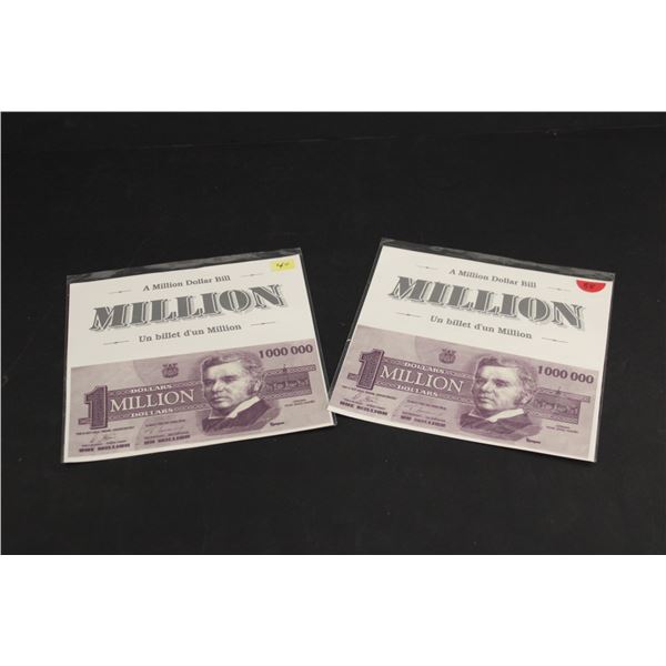 Novelty postcard- A million Dollar Bill (2)