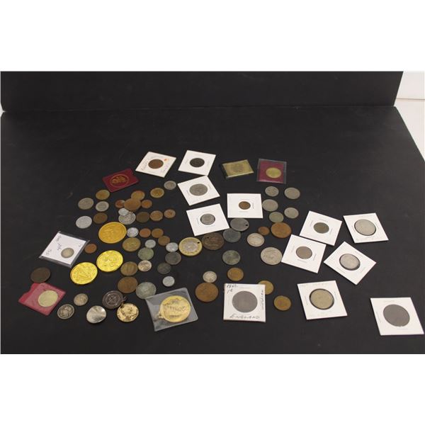 Foreign Coins-Italy, Belgium, Mexico, Netherlands, Switzerland, Germany