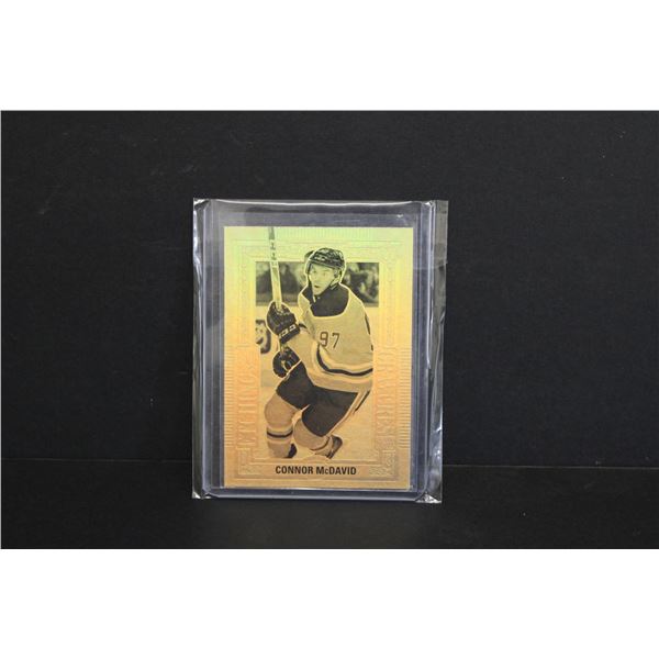 Upper Deck 2018-19 Gold Etchings Connor McDavid Card