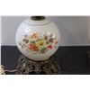 Image 3 : (2)Vintage Milk Glass Lamp - 19'' Tall X 10'' Wide - Works As Is