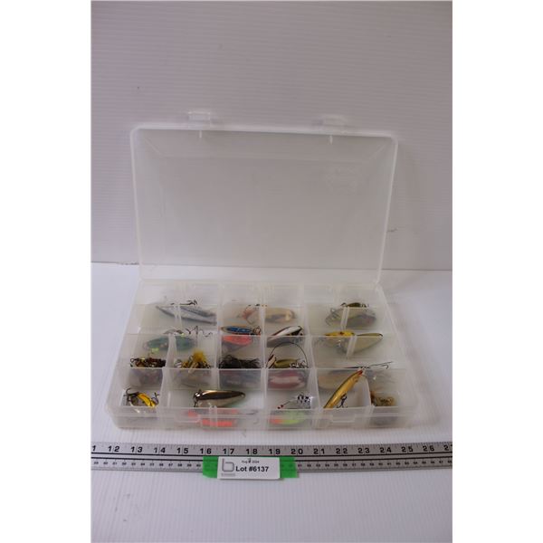 Fishing Tackle Organizer; Spoons, Spoons With Flys, Rapalas