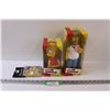 Image 1 : Homer & Bart Simpson Nodders (Bobbleheads - NIB) & Simpsons Wallet (Appears New)