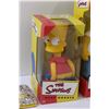 Image 3 : Homer & Bart Simpson Nodders (Bobbleheads - NIB) & Simpsons Wallet (Appears New)