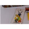 Image 5 : (8) Simpson Skateboard Toys, Trivia Board Game, as is, Keychain, Misc.