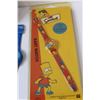 Image 5 : The Simpsons Watches, 8 Ball, Key Chain,& Misc.