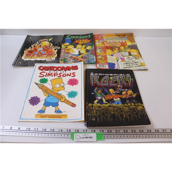 (5)The Simpsons Born to Rock, Cartooning with The Simpsons, & Comics
