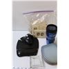 Image 2 : Lot Travel Mug With Lid Mouse, Outlet  Covers,& Misc.