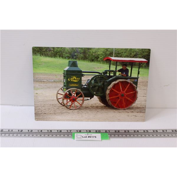 Rumley OilPull Tractor Picture 12'' X 8''