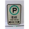 Image 1 : Parking Sign 12'' X 18''